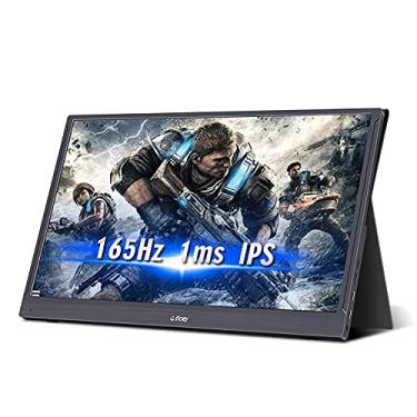 Imagem de G-STORY Monitor Portátil De 15,6" 165 Hz, 1080P Fhd 144 Hz 1 Ms, Para Jogos, Tela Ips, Secundário Externo Com Entrada Tipo C/Hdmi/Dp Pc, Telefone, Laptop, Nintendo, Xbox, Ps5 E Ps4