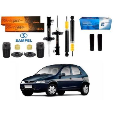 Imagem de Kit amortecedor dianteiro traseiro cofap chevrolet celta 1.4 2003 a 20