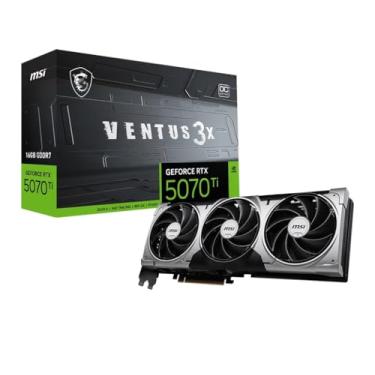 Imagem de MSI GeForce RTX 5070 Ti 16G Ventus 3X OC