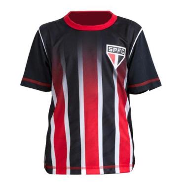 Imagem de Camisa São Paulo Masculina Ser Oficial Licenciada - Braziline, Preto, 