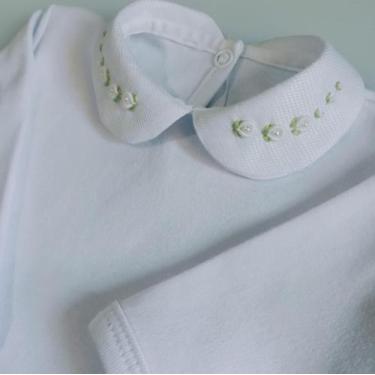 Imagem de Body Bebê Bordado Rococó Manga comprida - Gilolobaby, Branco, Branco, 