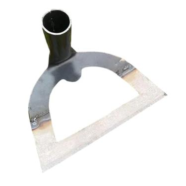 Imagem de ＡＷＨＡＯ Ferramenta de remoção de ervas daninhas de aço para enxada de jardim, removedor de ervas daninhas para aração de vegetais, escavação e agricultura, 23x14cm