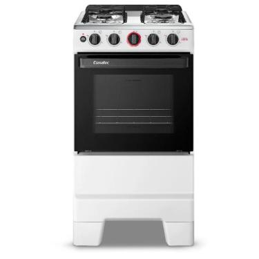Imagem de Fogão de Piso 4 Bocas Esmaltec Ideal Super F4IA, Branco, Bivolt
