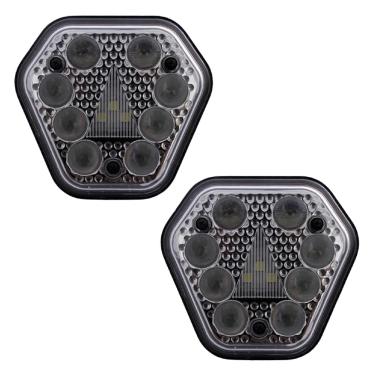 Imagem de Kit Luz De Placa + Par Lanterna Tras. Led Carretinha/reboque