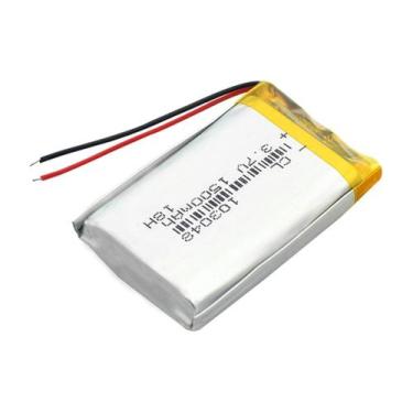 Imagem de Bateria 103048 10mmx30mmx48mm 1500mah 2 fios novaa - bgb