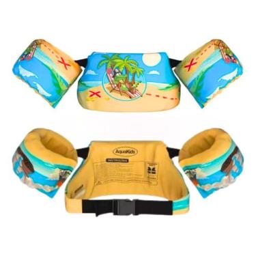 Imagem de Boia De Braço Infantil Colete Piscina Praia Crocodilo Verde - Rocha Va