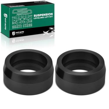 Imagem de YHTAUTO Kit de elevação de nivelamento traseiro de 7,6 cm compatível com Toyota 4Runner 2003-2022, FJ Cruiser 2007-2014, 4WD/RWD, espaçadores de mola de poliuretano, kit de nivelamento de suspensão