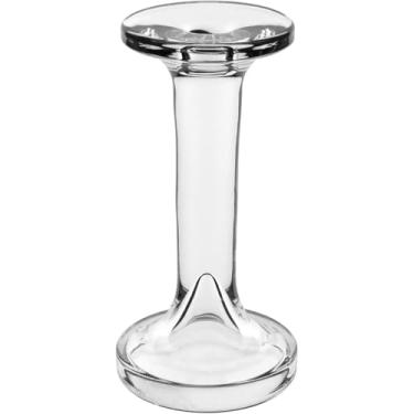 Imagem de CASTIÇAL PORTA VELAS DECORATIVO HOME&CO ECO CRYSTAL 17X9X9CM TRANSPARENTE