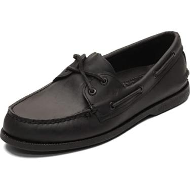 Imagem de Mocassim náutico masculino Authentic 2 Eye da Sperry, Preto, 10.5