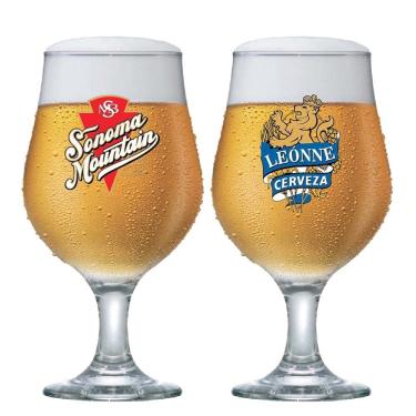 Imagem de Jogo de Taças de Vidro Bélgica Happy Hour 380ml 2pcs- Ruvolo