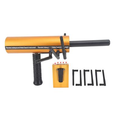 Imagem de Detector de metal, pinpointer de metal, detecção precisa, ouro, prata, para exploração de trilhas, 30 m, profundidade, 1200 m, alcance 6, antena