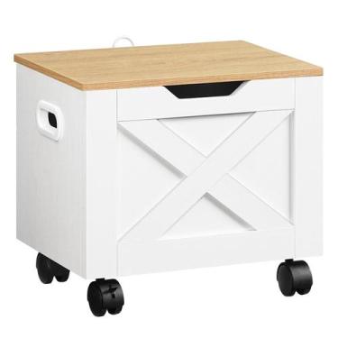 Imagem de Armário de arquivo rolante MAHANCRIS FCBN4001 branco/natural