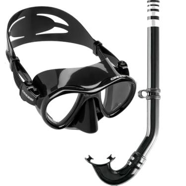 Imagem de Kit de Mergulho Máscara+respirador Cressi Metis Black + Gringo