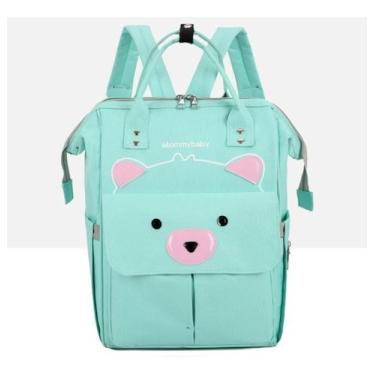 Imagem de Mochila Bolsa Para Maternidade Térmica Bebe Multifunções - OMG, Verde