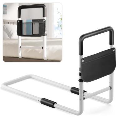 Imagem de Songsoso de trilho de cama ajustável para idosos e adultos com capacid