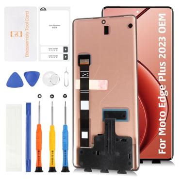 Imagem de Olivechard Tela OLED original para Motorola Moto Edge+/Edge Plus 2023 16.9 cm Display LCD Touch Digitalizador Assembléia XT2301 XT2301-1 com ferramentas de reparo