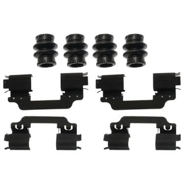 Imagem de ACDelco Kit profissional de retentor de pastilhas de freio dianteiras 18K5938X
