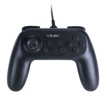 Imagem de Controle Para Nintendo Switch Com Fio Usb Modelo Ns Preto - Vinik