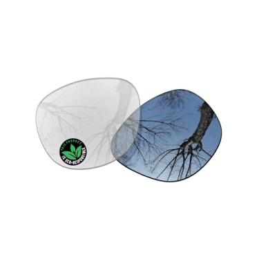 Imagem de Raydi Lentes de reposição de policarbonato para óculos de sol RayBan Meta Wayfarer RW4008 53 mm - Eclipse Titanium Photochromic - Não polarizado