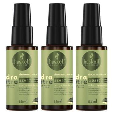 Imagem de Kit 3 Serumin Hidratante Haskell HidraNutre Nutrição 35 ML