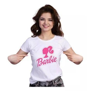 Imagem de Camiseta Blusa Feminina Rosa Boneca Barbie - loja dinka, m