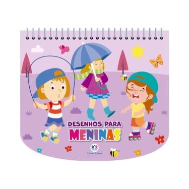 Imagem de Desenhos Para Meninas - Livro Com Canetinha