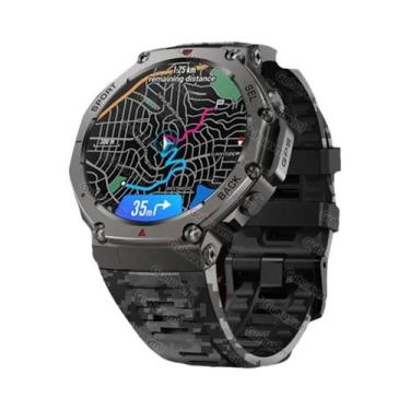 Imagem de Relógio Inteligente Militar De 48mm T-Rex 3 pro Com GPS De Banda Dupla
