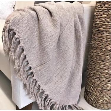 Imagem de Protetor De Sofá 2,20 X 1,50 M Com Acabamento Em Algodão E Cantos Com Nós(Areia)