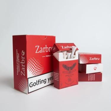 Imagem de zarbro Camisetas de golfe de bambu premium, (72 unidades (pacote com 4)) Acessórios engraçados para bolsas de golfe/caixa elegante, comprimento 70 mm, zero dano ao taco/design elegante, presentes para