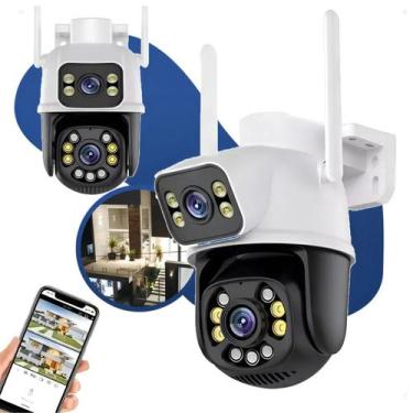 Imagem de Câmera IP Sem Fio Com Acesso Pelo Celular E Proteção Contra Invasões -