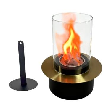 Imagem de Fogo De Artifício De Mesa - Lareira Portátil Sem Chama Aquecedor Para Interior Exterior - Fogão A Gás Para Mesa - Para Jardim Acampamento Espaços Externos