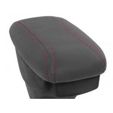 Imagem de Apoio De Braço C3/Aircross Tecido Cinza Com Costura Vermelha - Scar Au