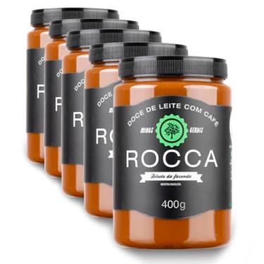 Imagem de Doce de Leite Rocca com Café 400g Kit 5 Unidades