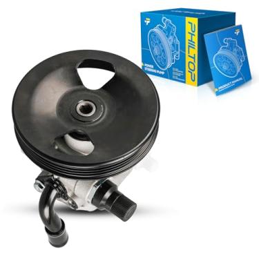 Imagem de PHILTOP Bomba de direção hidráulica 215154 com polia, adequada para Miata 1999-2004, substitui OE 21-5154, NC1032600B, 215154