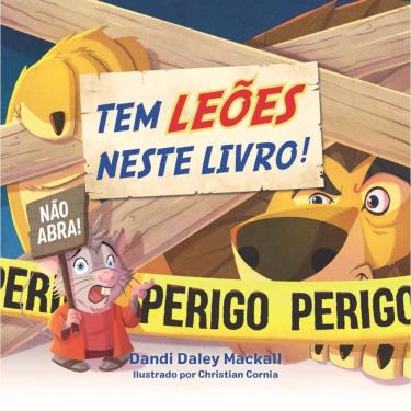Imagem de Tem leões neste livro! – Divertida releitura para crianças da história de Daniel na cova dos leões
