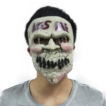 Imagem de Máscara Kiss Me Latex Face Full Face Scary Cosplay Prop - yiweisai