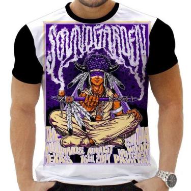 Imagem de Camiseta Camisa Personalizada Rock Metal Sound Garden 5 - Zahir Store,