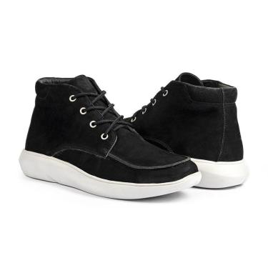 Imagem de Bota Oslo San Martin para Neve em Couro Forrada com Lã e Impermeável Masculina-Masculino