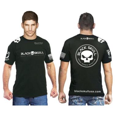 Imagem de CAMISETA 100% BLACK SKULL-Unissex