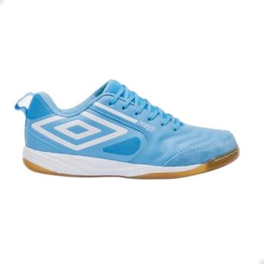 Imagem de Chuteira de Futsal com Bico Bump Azul da Umbro