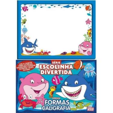 Imagem de Livro - Fundo do Mar Série Escolinha Divertida - Aprenda Formas Caligr