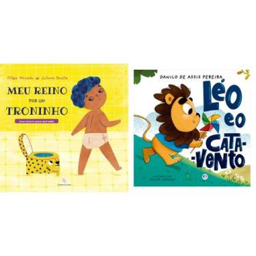 Imagem de KIT 2 LIVROS: Meu reino por um troninho + Léo e o cata-vento - Kit de 