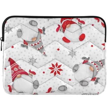 Imagem de Capa para laptop Christmas Gnomo, capa universal para notebook de 13 a 14 polegadas, linda para MacBook Air de 13 polegadas