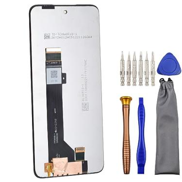 Imagem de Substituição completa do conjunto de digitalizador LCD de tela para Motorola Moto G53 Motorola Moto G53 XT2335-2 Preto 6,5 polegadas