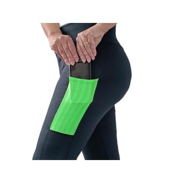 Imagem de Legging com Bolsos Poliamida Spandex PINA P M G GG,  GG, Verde