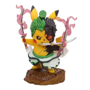 Imagem de Ornamentos de figuras de anime Pikachu COS Zoro One Piece