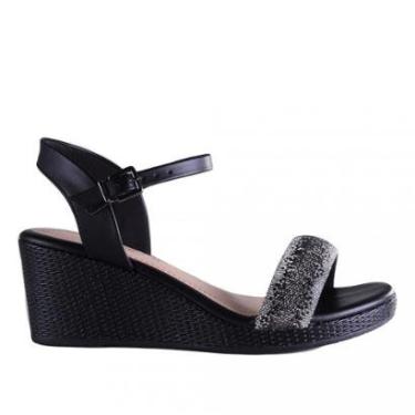 Imagem de Sandália Feminina Ramarim Salto Anabela 2432201-Feminino