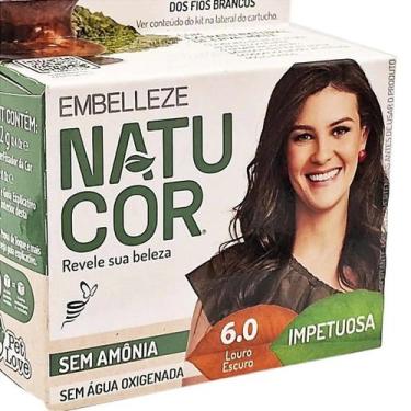 Imagem de Tintura Suave Natucor 6.0 Louro Escuro - Embelleze