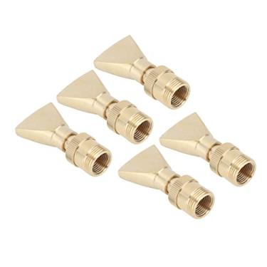 Imagem de WALFRONT Impressionante Em Forma de Ventilador Bico-tinteiro Bico- Em Forma de fã de Fonte de água para o Jardim de Jardim Shopping de Instalação Fácil Com de Bronze Requintado