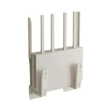 Imagem de Suporte De Parede Para Roteador Sem Fio (2 Peças)  Organizador De Cabo